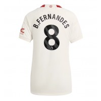 Camiseta Manchester United Bruno Fernandes #8 Tercera Equipación para mujer 2023-24 manga corta